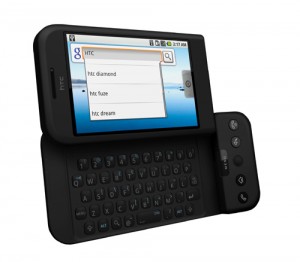 The HTC Dream (AKA. the Google Phone)