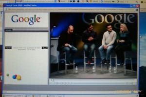 Search Event 2009 on December 7 was the day that Real Time Search was unveiled at Google