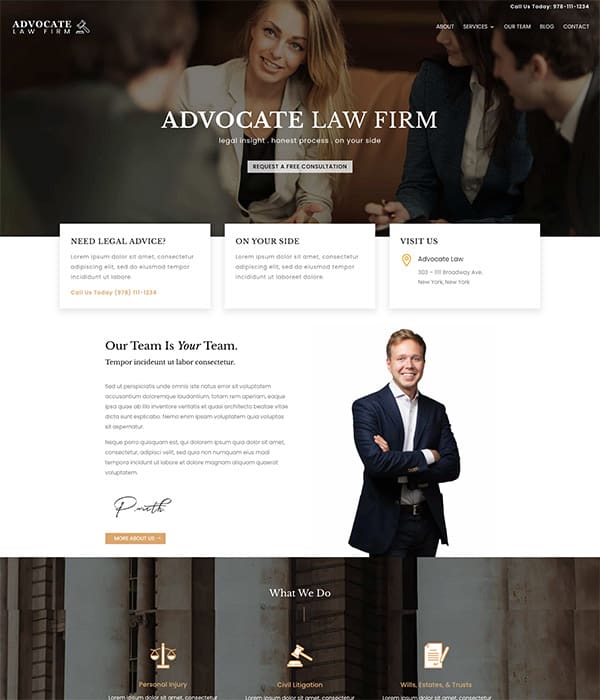 Law Firm Website