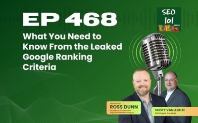 SEO 101 Episode 468 – What You Need to Know From the Leaked Google Ranking Criteria
